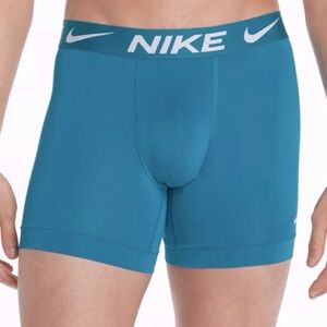 Nike Men's Blue Boxer Briefs Dri-Fit